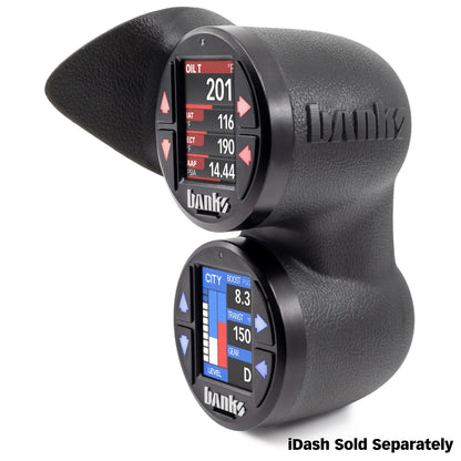  iDash Stealth Pod Mount for 24-26 Toyota Tacoma Dual Pod Banks Power