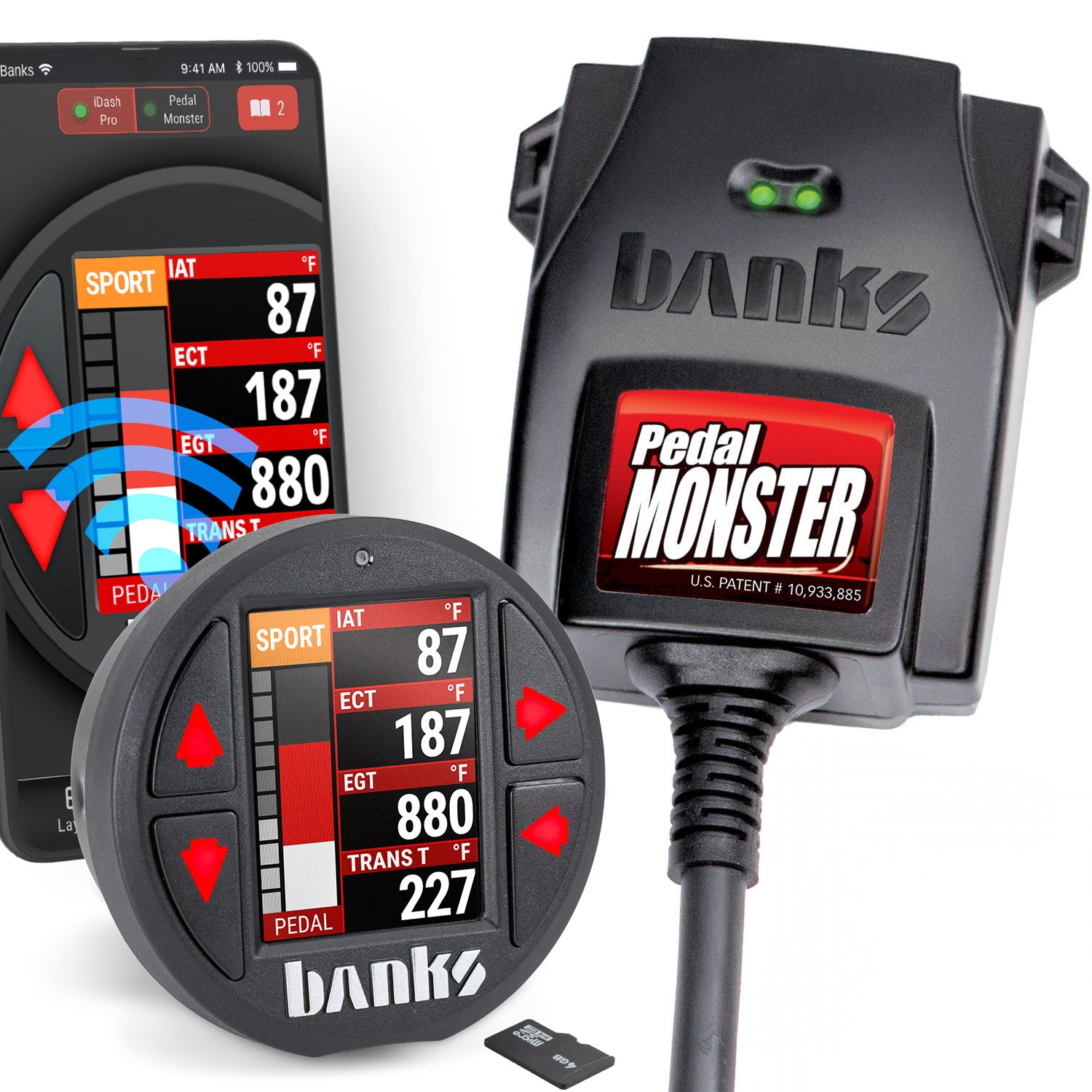 PedalMonster Throttle Sensitivity Booster, Standalone and iDash Kits for many Cadillac, Chevy/GMC