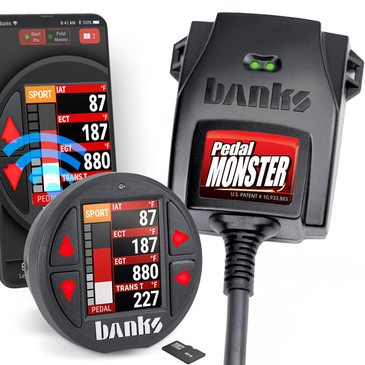 PedalMonster Throttle Sensitivity Booster, Standalone and iDash Kitsfor Lexus, Mazda, Toyota Banks Power