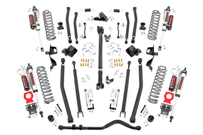 6 Inch Long Arm Suspension Lift Kit w/Vertex Shocks 18-20 Wrangler JL 4 Door Rough Country