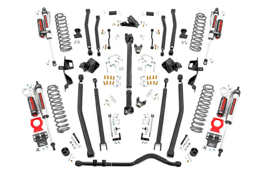 6 Inch Long Arm Suspension Lift Kit w/Vertex Shocks 18-20 Wrangler JL 4 Door Rough Country
