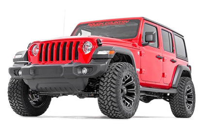 2.5 Inch Jeep Suspension Lift Kit Springs & Vertex Shocks 18-20 Wrangler JL Rubicon Rough Country