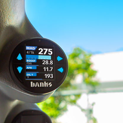 Derringer Tuner (Gen2) with ActiveSafety and iDash 1.8 Super Gauge 2017-19 Chevy/GMC 2500/3500 6.6L L5P Banks Power