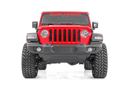 2.5 Inch Jeep Suspension Lift Kit Springs & Vertex Shocks 18-20 Wrangler JL Rough Country