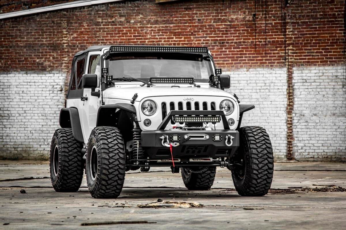 4 Inch Jeep Suspension Lift Kit Vertex 07-18 Wrangler JK Rough Country