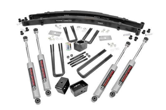 4 Inch Lift Kit | Rear Blocks | Dodge W100 Truck/W200 Truck 4WD (1974-1977)