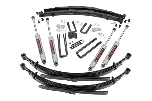 4 Inch Lift Kit | Rear Springs | Dodge W100 Truck (86-89)/W200 Truck (78-80) 