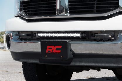 Dodge 20 Inch LED Light Bar Hidden Bumper Mounts 03-18 RAM 2500/3500 Rough Country