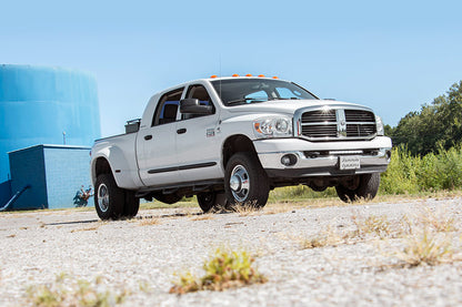 Dodge Hidden Bumper Kit w/ 20-inch LED Light Bar Chrome Series (03-18 Ram 2500/3500) Rough Country