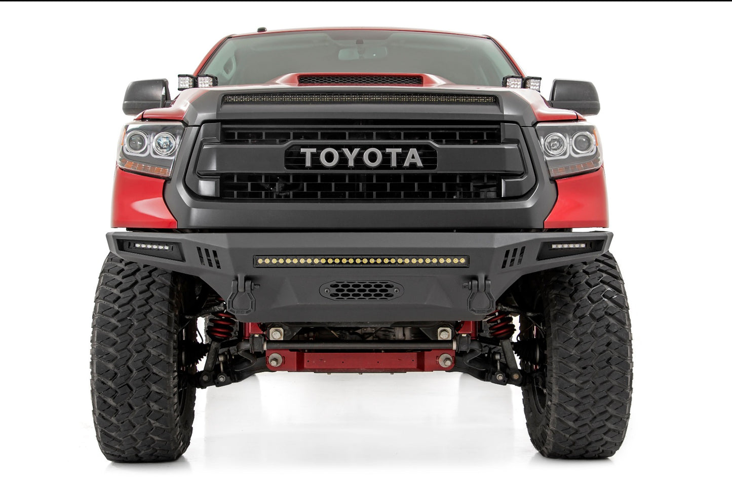 Toyota 40in LED Hood Bulge Kit (14-20 Tundra) Rough Country