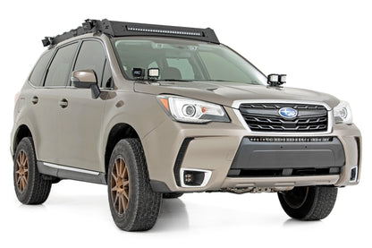 Subaru Roof Rack System w/Front, Rear and Side LEDs 14-18 Subaru Forester Rough Country