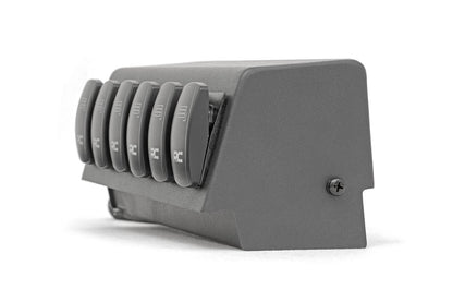 MLC-6 Multiple Light Controller Upper Dash Mount Kit 18-Up Wrangler JL, 20 Gladiator JT Rough Country
