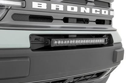 Ford 20.0 Inch LED Bumper Kit w/ Chrome Series LED 21-UP Ford Bronco Sport Rough Country