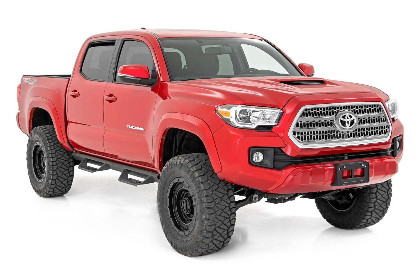 3.5 Inch Toyota Bolt-On Lift w/N3 Struts and V2 Shocks w/Rear Leaf Springs 05-21 Toyota Tacoma Rough Country