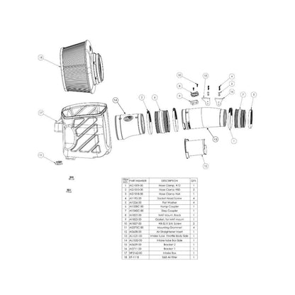 Cold Air Intake For 2025+ RAM 1500 RHO
