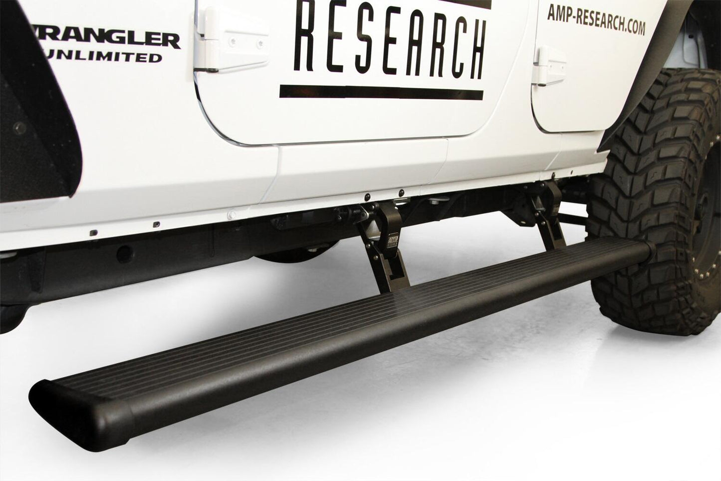 PowerStep Running Boards For 18-24 Jeep Wrangler JL 4dr AMP Research
