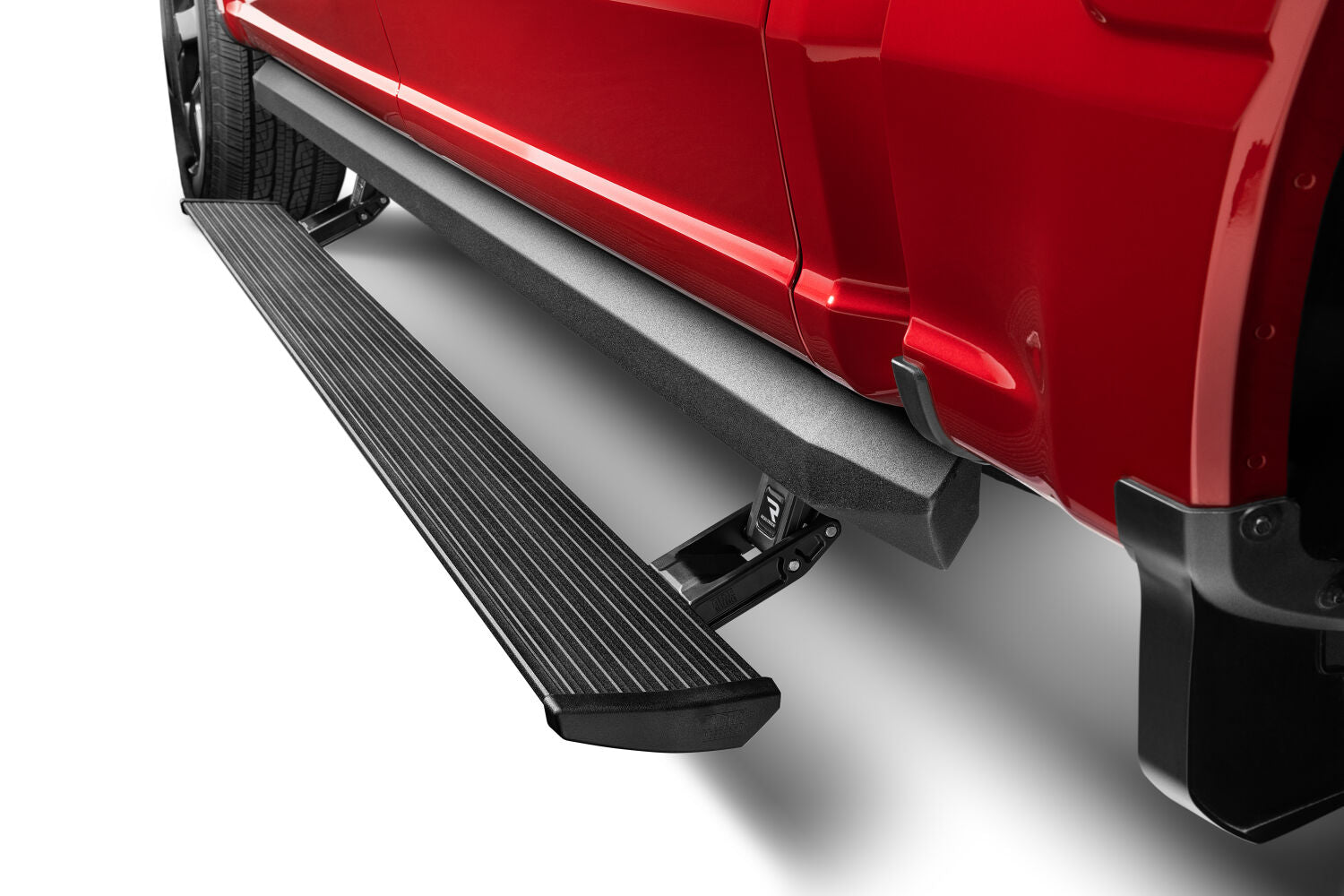 PowerStep XL Electric Running Boards Plug N Play System For 2009-2014 Ford F-150 SuperCrew Cab AMP Research