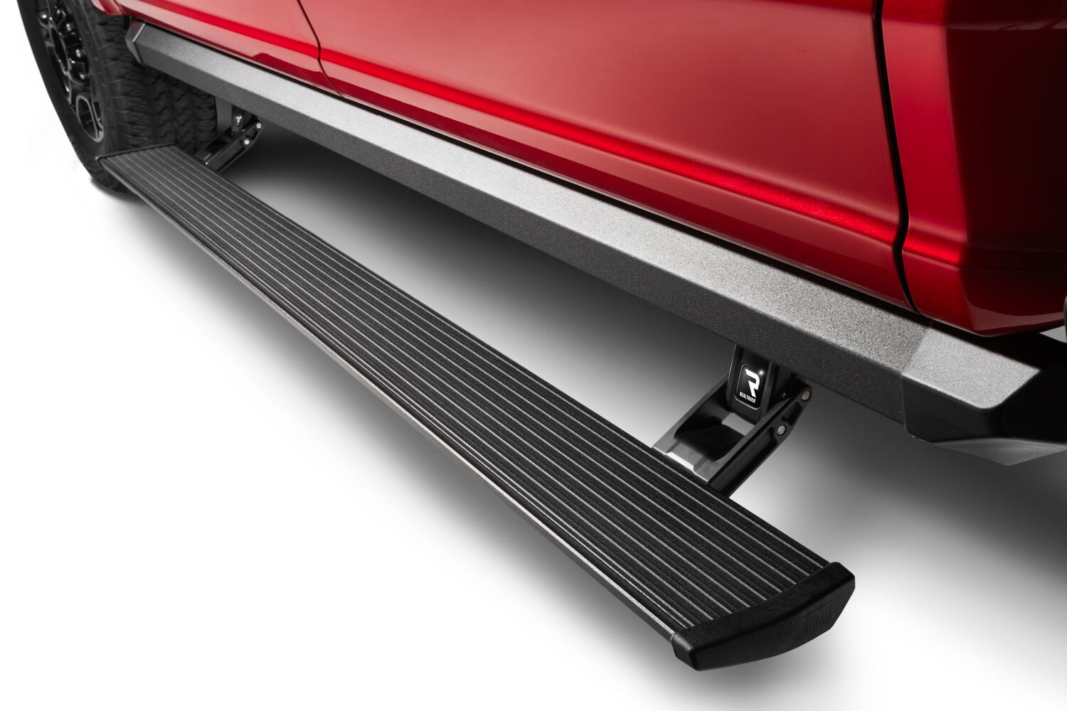 PowerStep XL Electric Running Boards Plug N Play System For 2009-2014 Ford F-150 SuperCrew Cab AMP Research