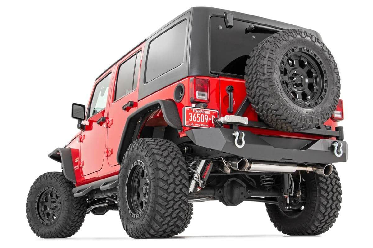 4.0 Inch Jeep Long Arm Suspension Lift Kit 12-18 Wrangler JK 2-door Rough Country