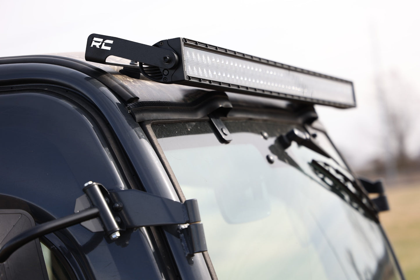 LED BlackSingle Row DRL Light Bar Kit | 50 Inch | Kubota RTV-X900 
