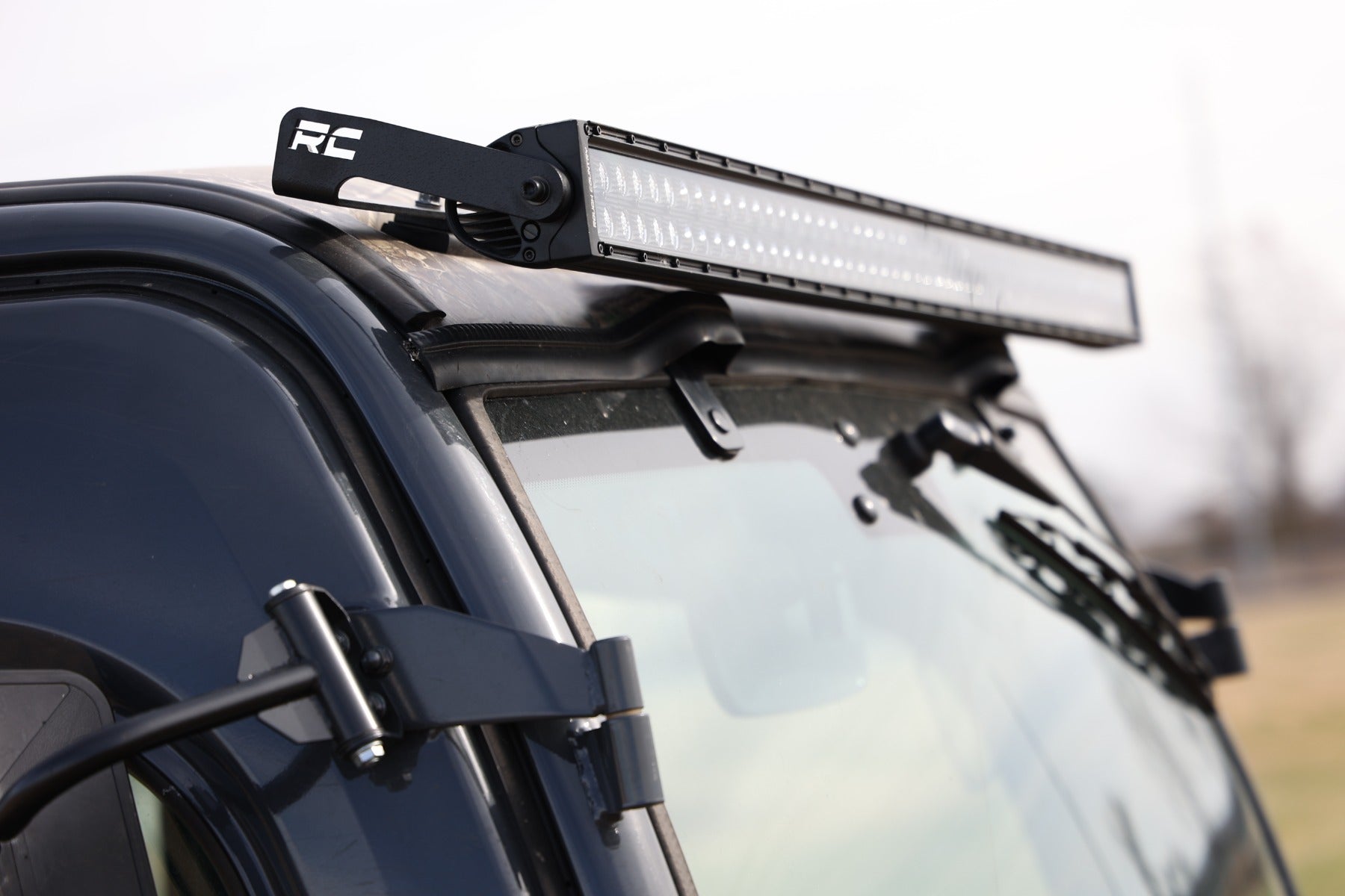 LED BlackSingle Row DRL Light Bar Kit | 50 Inch | Kubota RTV-X900 