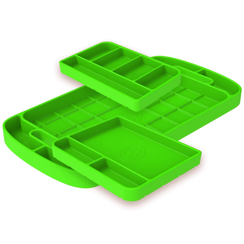 Silicone Tool Tray 3pc. Set - 4 Color Avail