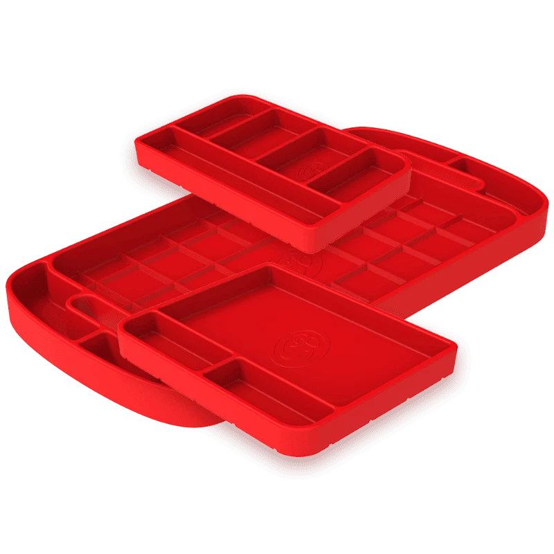 Silicone Tool Tray 3pc. Set - 4 Color Avail