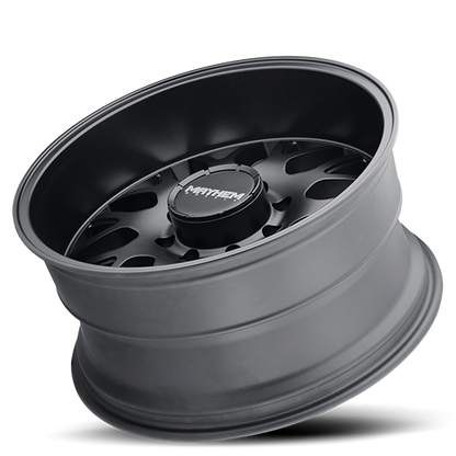 Mayhem Offroad Wheels Tripwire 8110 GB 20x10 Milled Spokes Black -19 Off Set 8 Lug 4.75 BSM 124.1 Bore Cast Aluminum