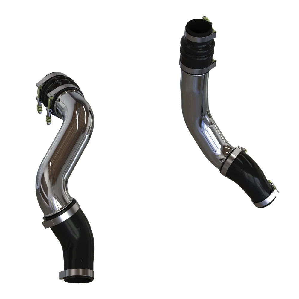 Intercooler Pipe and Boot Set, 2013-2018 Ram 2500/3500 Cummins 6.7L