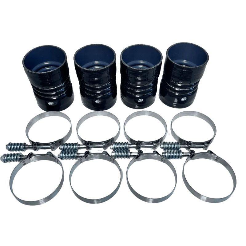 S&B 4"x 6" Intercooler Boot Kit with Clamps (Set of 4)