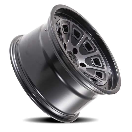 Mayhem Offroad Wheels Flat Iron 8301 MB 20x9 Dark Tint Black 0 Off Set 6 Lug 5 BSM 87.1 Bore Cast Aluminum