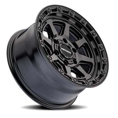Mayhem Offroad Wheels Ridgeline 8306 MB 17x8.5 Black -6 Off Set 5 Lug 4.51 BSM 78.1 Bore Cast Aluminum
