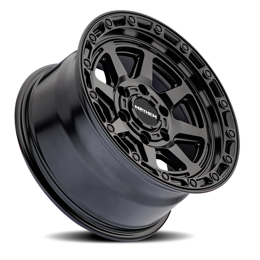 Mayhem Offroad Wheels Ridgeline 8306 MB 17x8.5 Black -6 Off Set 5 Lug 4.51 BSM 78.1 Bore Cast Aluminum