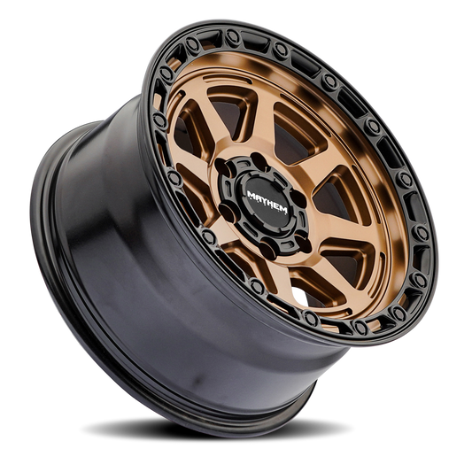 Mayhem Offroad Wheels Ridgeline 8306 BZ 17x8.5 Bronze -6 Off Set 6 Lug 4.51 BSM 106.1 Bore Cast Aluminum