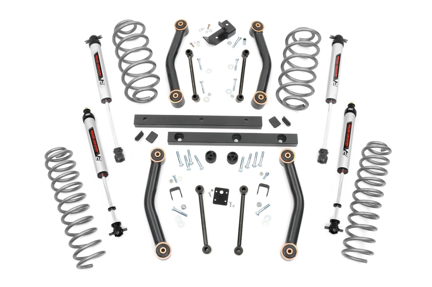 4 Inch Lift Kit | V2 | Jeep Wrangler TJ (03-06)/Wrangler Unlimited (04-06) 