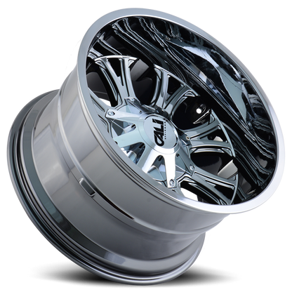 Cast Aluminum Wheels Americana 9101 CH 20x9 Chrome 6 On 135/6 On139.7 Bolt Pattern 0 Offset Cali Offroad Wheels