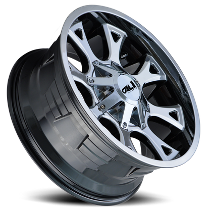 Cast Aluminum Wheels Anarchy 9103 CH 20x9 Chrome 5 On 127/5 On139.7 Bolt Pattern 0 Offset Cali Offroad Wheels