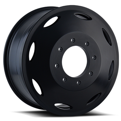 Dually Wheels Brutal Dually 9105 BK 20x8.25 Black 8 On 200 Bolt Pattern 115 Offset Cali Offroad Wheels