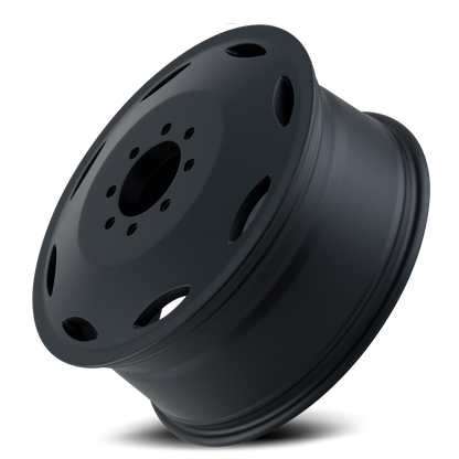Dually Wheels Brutal Dually 9105 BK 20x8.25 Black 8 On 165.1 Bolt Pattern 115 Offset 116.7 Bore Cali Offroad Wheels