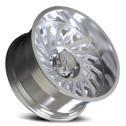Cast Aluminum Wheels Switchback 9108 PO 20x10 Polished 6 On 139.7 Bolt Pattern -30 Offset Cali Offroad Wheels