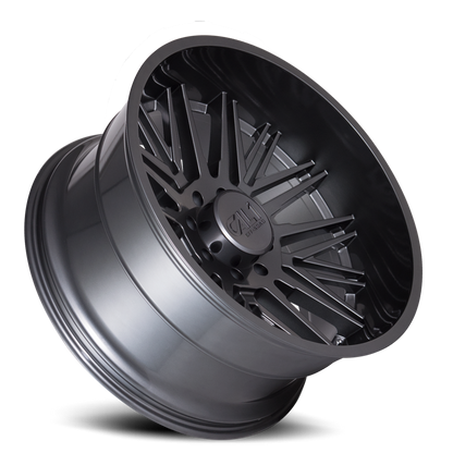 Cast Aluminum Wheels Rawkon 9109 SL 20x12 Graphite 8 On 180 Bolt Pattern -51 Offset Cali Offroad Wheels