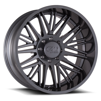Cast Aluminum Wheels Rawkon 9109 SL 20x12 Graphite 8 On 165.1 Bolt Pattern -51 Offset Cali Offroad Wheels