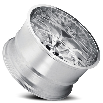Cast Aluminum Wheels Summit 9110 PO 20x10 Milled Spokes Polished 8 On 170 Bolt Pattern -25 Offset Cali Offroad Wheels
