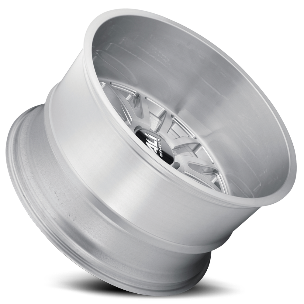 Cast Aluminum Wheels Summit 9110 SL 22x12 Brushed Brushed Silver 8 On 180 Bolt Pattern -51 Offset Cali Offroad Wheels