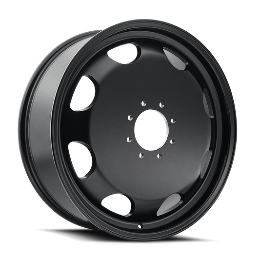 Dually Wheels Summit Dually 9110D MB 24x8.25 Matte Black 8 On 200 Bolt Pattern 100 Offset Cali Offroad Wheels