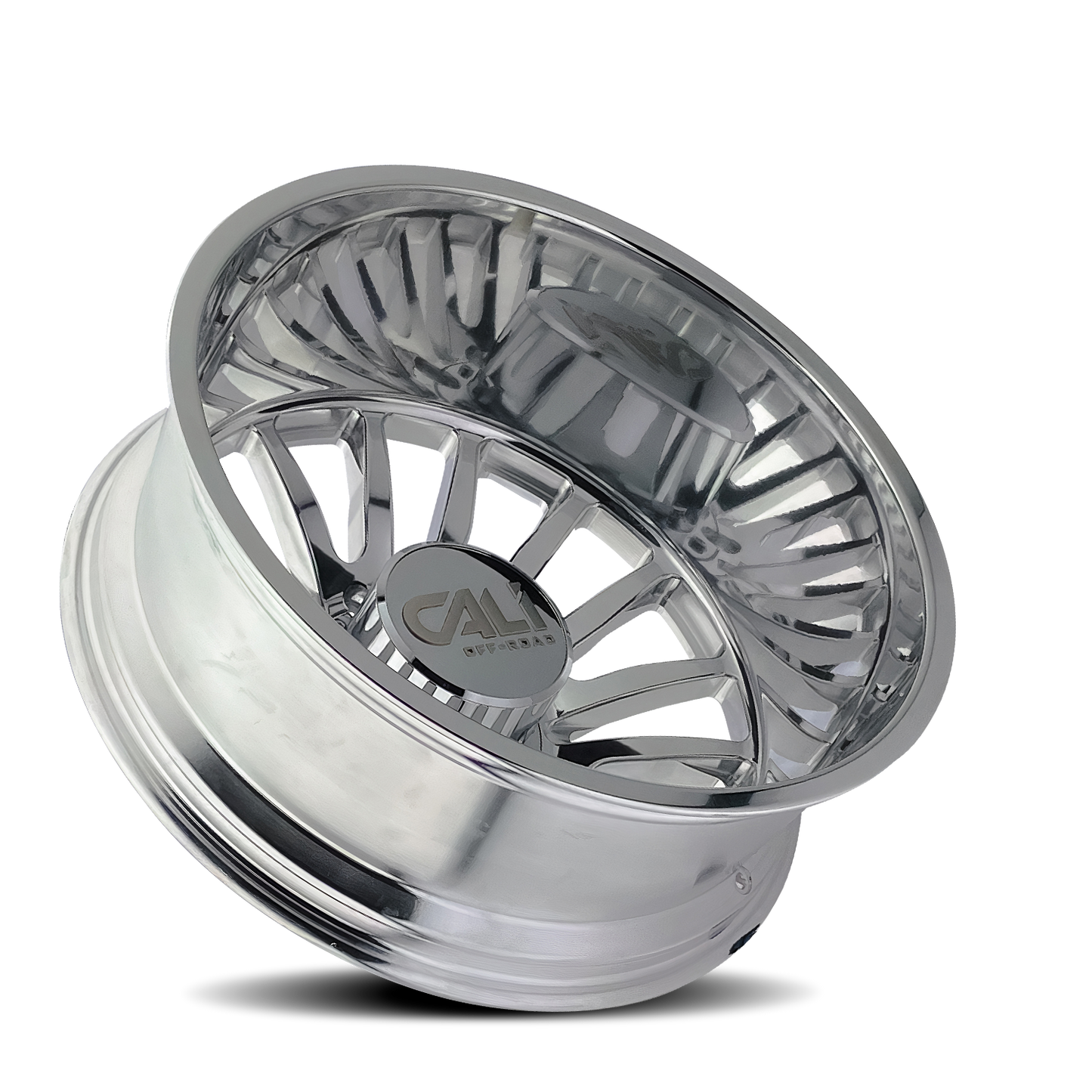 Dually Wheels Summit Dually 9110D PO 20x8.25 Milled Spokes Polished 8 On 210 Bolt Pattern -192 Offset Cali Offroad Wheels