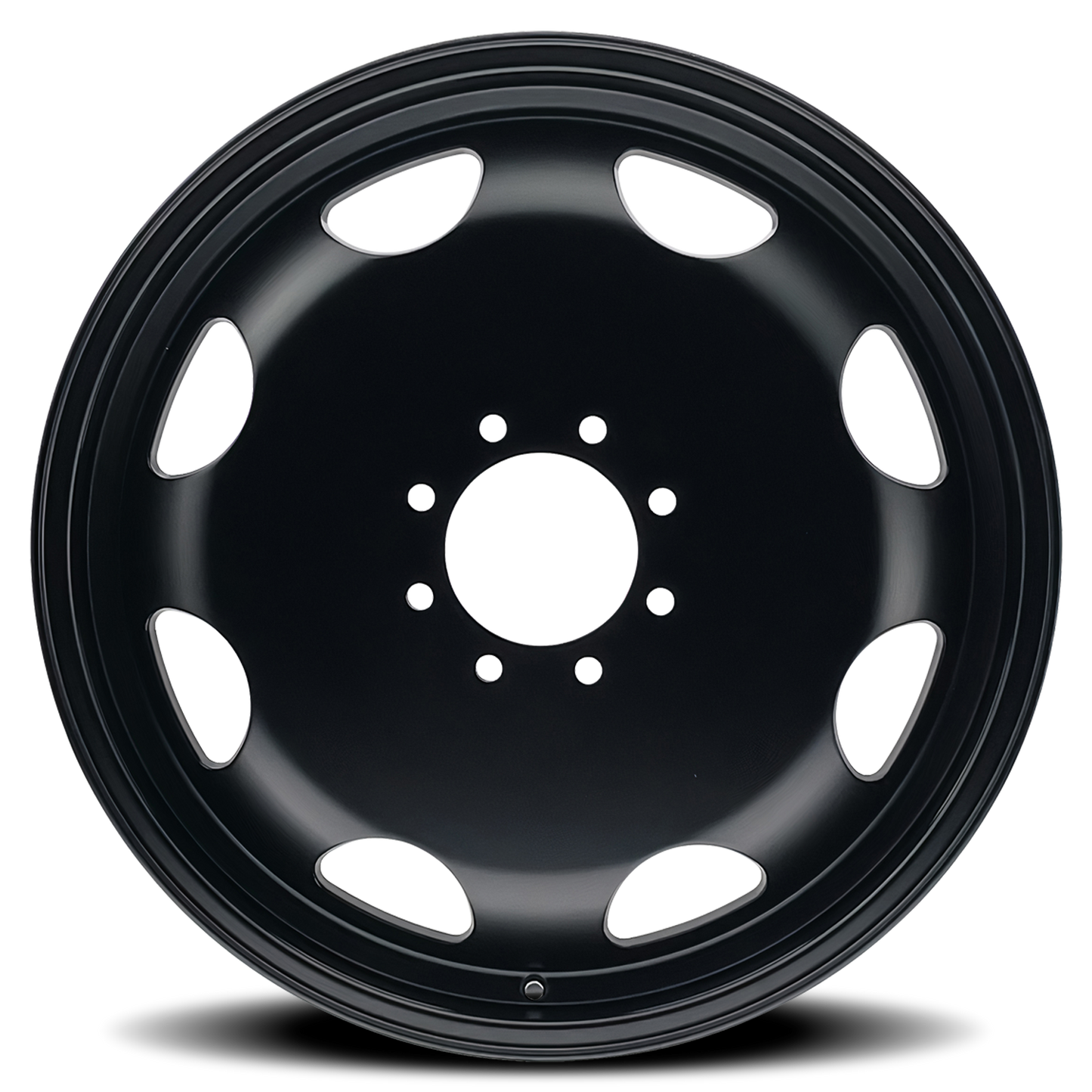 Dually Wheels Summit Dually 9110D MB 20x8.25 Matte Black 8 On 165.1 Bolt Pattern 115 Offset 116.7 Bore Cali Offroad Wheels