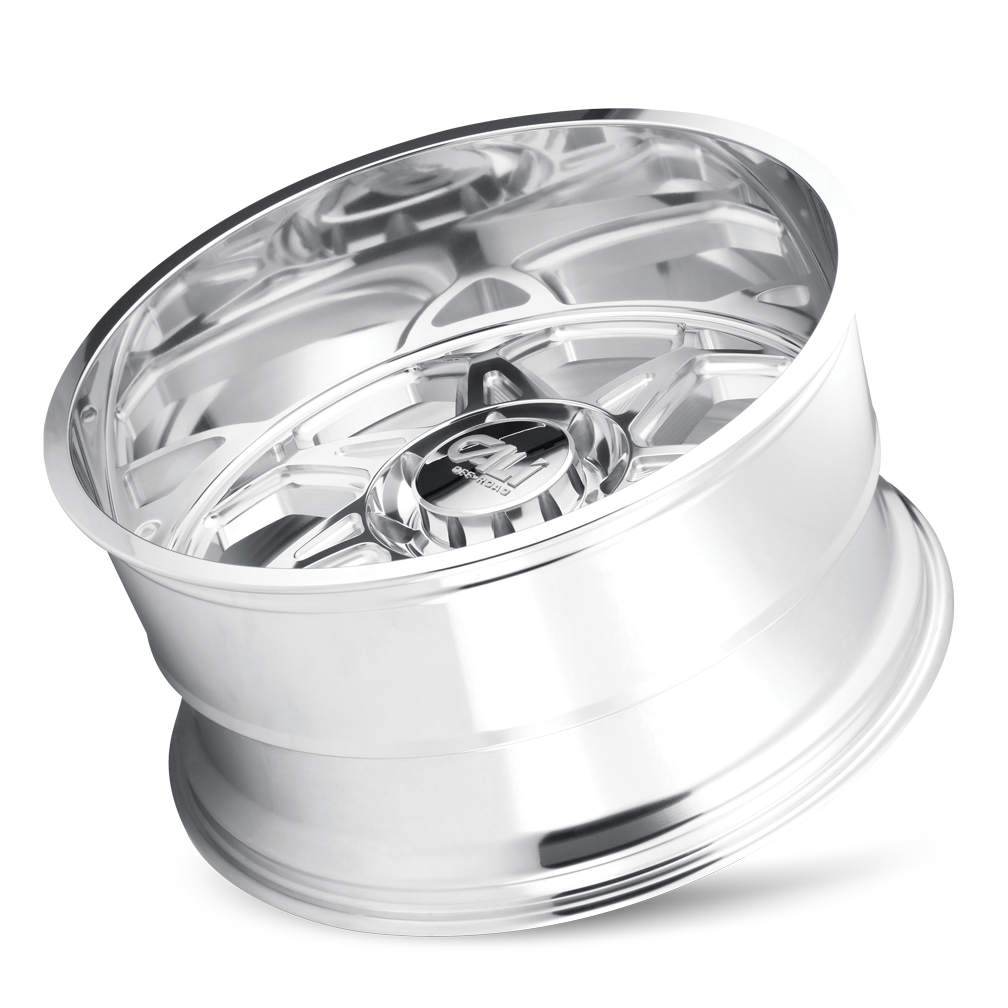 Cast Aluminum Wheels Sevenfold 9111 PO 20x12 Polished 8 On 165.1 Bolt Pattern -51 Offset Cali Offroad Wheels