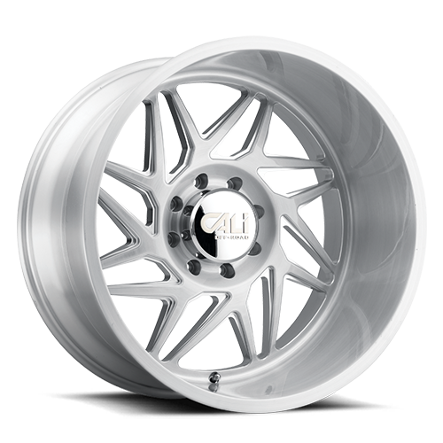 Cast Aluminum Wheels Gemini 9112 SL 24x14 Brushed 8 On 165.1 Bolt Pattern -76 Offset Cali Offroad Wheels