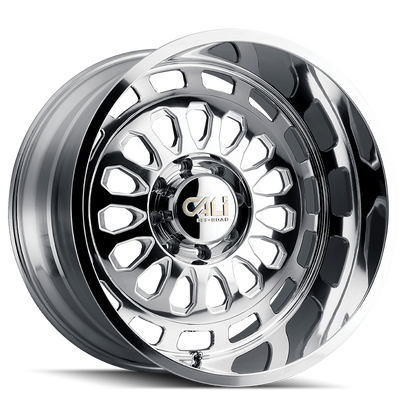 Cast Aluminum Wheels Paradox 9113 PO 20x10 Milled Spokes Polished 6 On 135 Bolt Pattern -25 Offset Cali Offroad Wheels